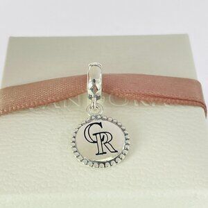 Pandora Colorado Rockies Baseball Charm